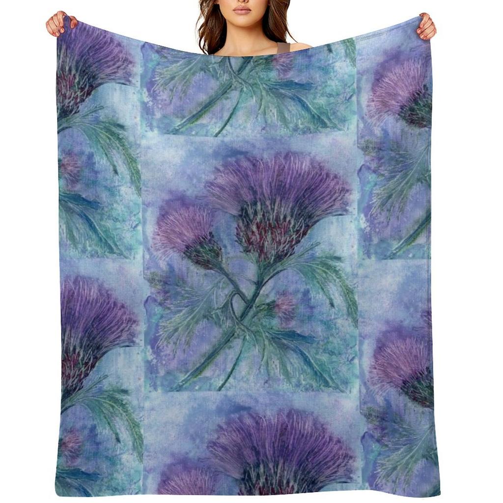 The Thistle Throw Blanket Hairys Decorative Sofa Blankets For Sofas Polar Blankets