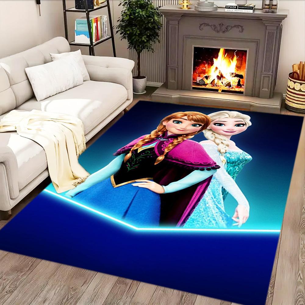 Frozen Adventure rug for Living Room, Bedroom, Study Room, Hallway Decoration, Perfect for Home Decoration or Holiday Gifts