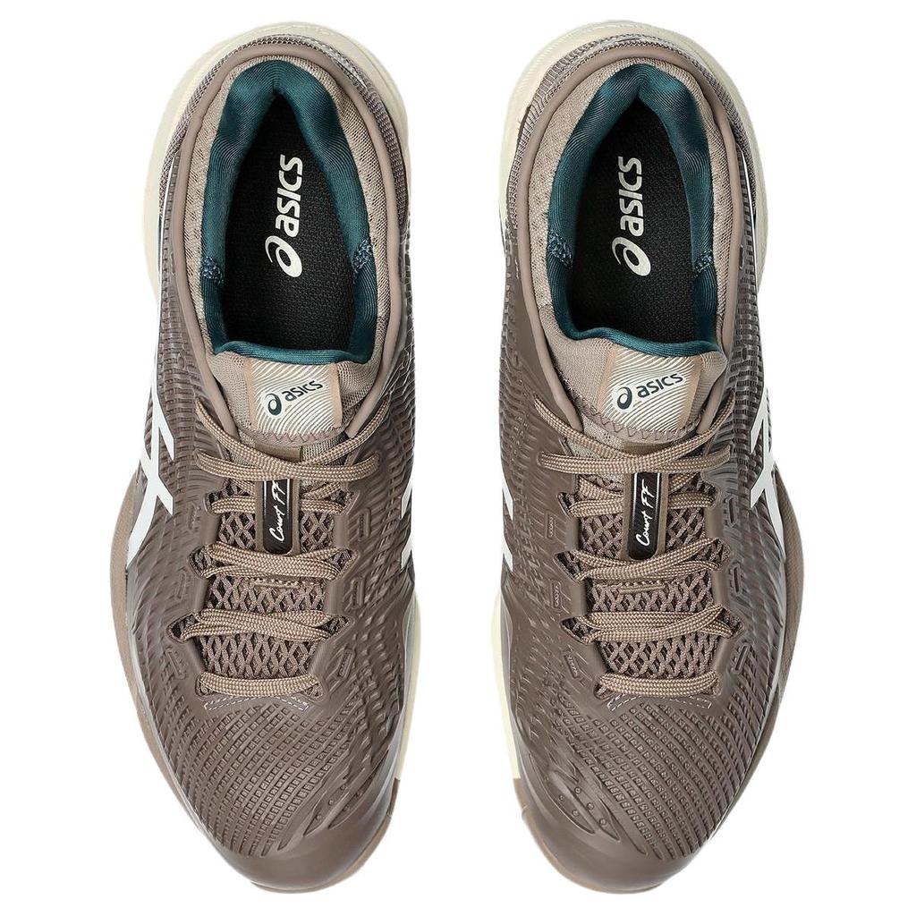 Asics Кроссовки Court Ff 3 серо-коричневые белые 1041A370-020
