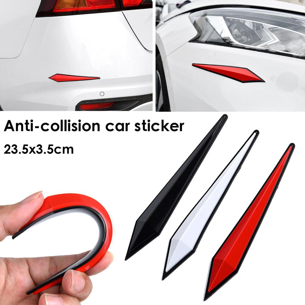 Car Door Antiscratch Protector Garage Safety Parking Wall Anticollision Rubber Sticker General Auto Bumper Edge Protection
