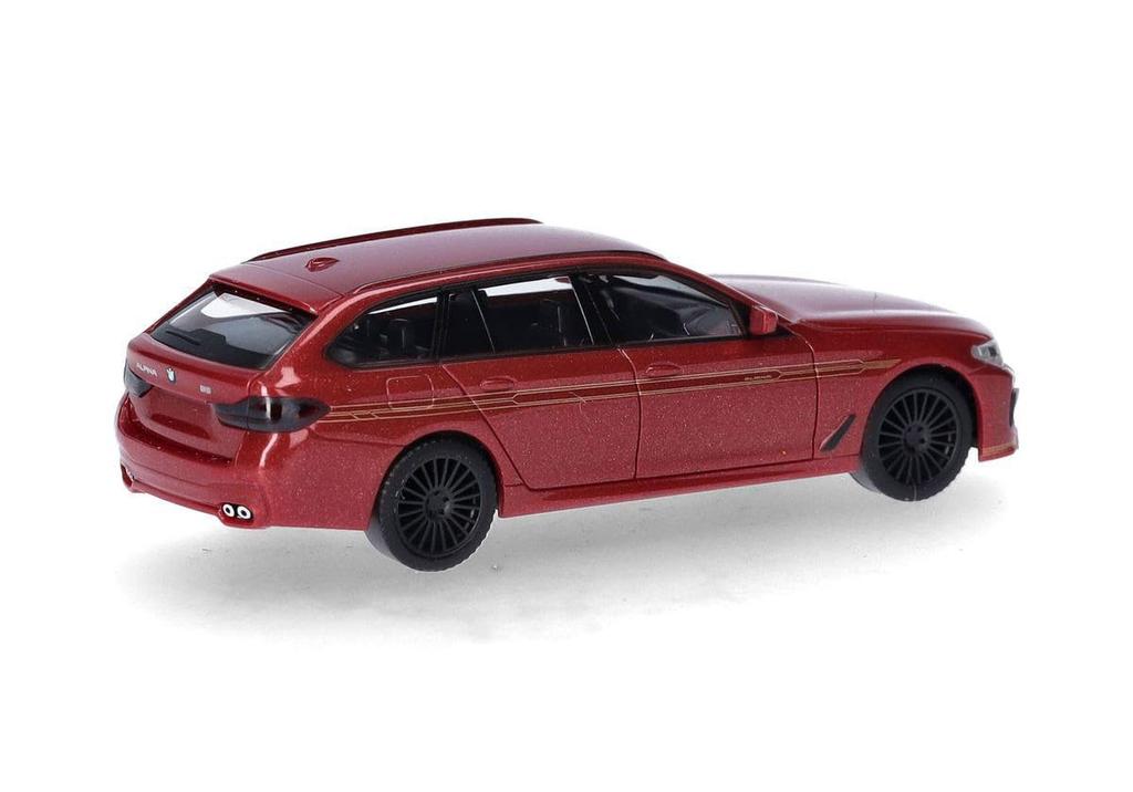 Helpa 1/87 Alpina B5 Touring Красный Металлик B5 Touring Масштаб HO Литая Модель Автомобиля