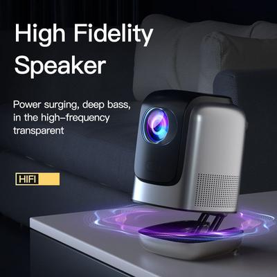 ATB Mini Newly Native 1080P Android 11 4K проектор 240ANSI Wifi6 BT5.0 кинотеатр уличный портативный проектор