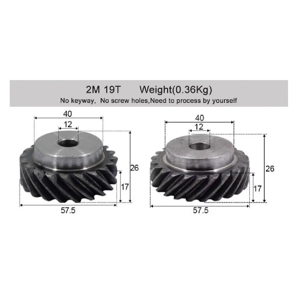 2M 3M 10T-30T Высокооборотные 45° L/R Вращение Косозубые Шестерни Соединительное Обработанное Отверстие 180° Привод для Промышленного Оборудования