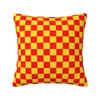Black And Green Checkered Cushion Cover xcm Polyester Soft Geometric Plaid Throw Pillow Case For Sofa Home Decor Pillowslip