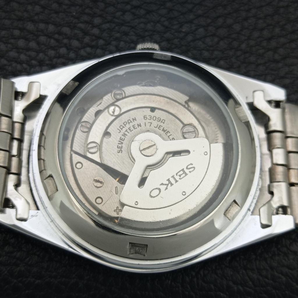ВИНТАЖНЫЕ АВТОМАТИЧЕСКИЕ SEIKO 5 ВОССТАНОВЛЕННЫЕ ЯПОНСКИЕ МУЖСКИЕ ЧАСЫ С ЖЕЛТЫМ ЦИФЕРБЛАТОМ a444015-1