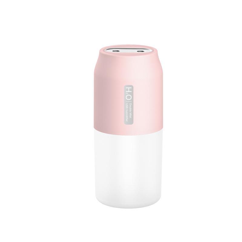 Портативный настольный USB-увлажнитель с мощным распылителем и подсветкой - очиститель воздуха и воды