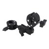 Double Clamp Mount Bracket with 360 Degree Ballhead Articulating Arm Umbrella Holder Camera Clamp Pole Clamp for