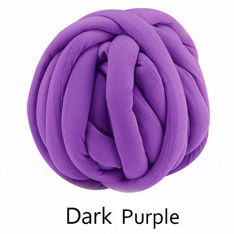 Диаметр 25 мм, непрерывная длина, супер объемная шерстяная пряжа для вязания, вязаное одеяло, массивная гигантская шерстяная пряжа, супер толстая пряжа