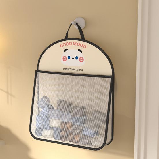 Органайзер для шкафа большой вместимости, сетка для хранения с крючком, дышащий, подвесной