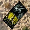 Golden State Warriors Beach Towel Super Soft & Absorbent Comfortable Lightweight Suitable for Sports, Travel, Swimming, Yoga, Bathroom, Beach, And Poo