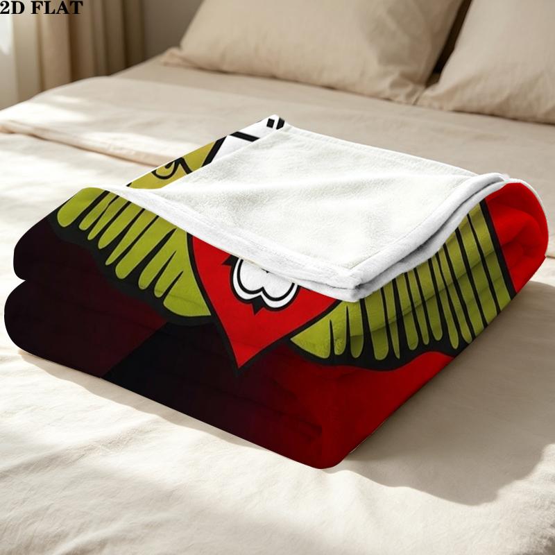 Doncaster Rovers FC Print Flannel Blanket, High quality Comfortable for All Seasons, Home Decor, Warmth and Comfort, Perfect for Christmas Gifts
