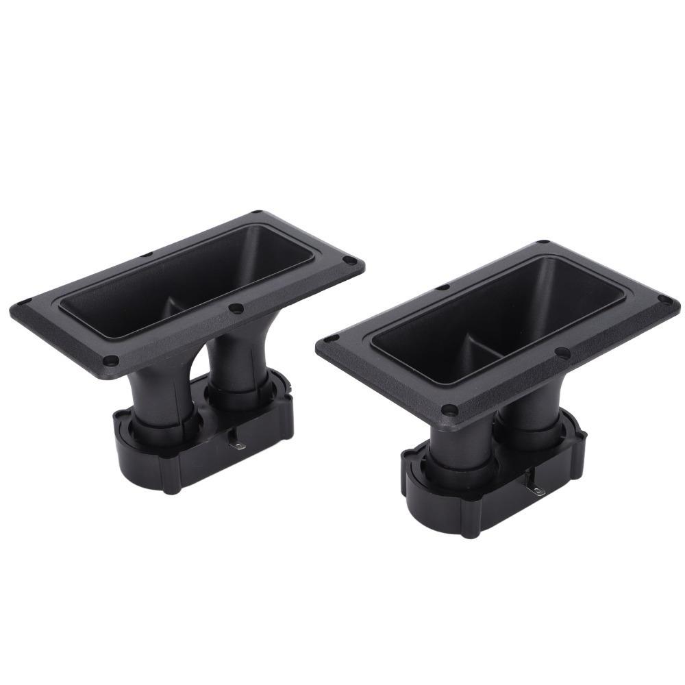 2 шт. 75-150 Вт Рупорный Твитер Двойной Привод Широкоугольный Рупор Пьезоэлектрический Динамик Система Звукоусиления