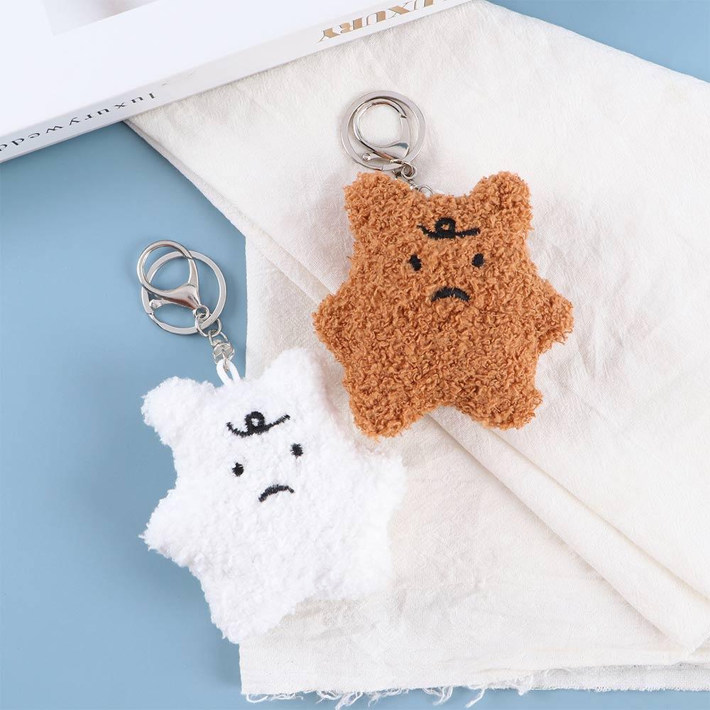Keychain Dolls Toy Doll Plush Doll Plush Keychain Car Key Ring Frustrated Bear Plush Keyring