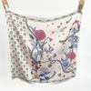 Summer new plant-printed silk scarf square scarf women's neck high-end scarf waist sunscreen headscarf scarf shawl
