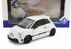 Мини-автомобиль FIAT 500 ABARTH SOLIDO FIAT NUOVA 500 ABARTH 595 2022 БЕЛЫЙ ЧЕРНЫЙ 1811301 1/18 1/18 [Товар]