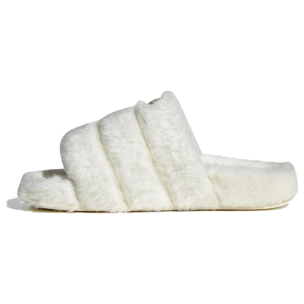 Adidas Originals Adilette Outdoor One-Piece Comfortable Versatile Casual Rubber Sole Massage Slide Sandals Women Sandals White IF3965