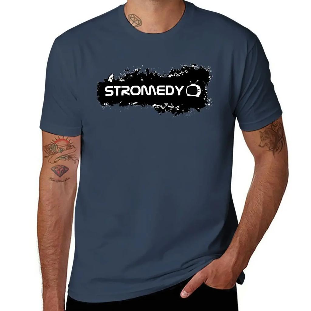 Stromedy T-Shirt vintage oversizeds Blouse mens t shirts pack