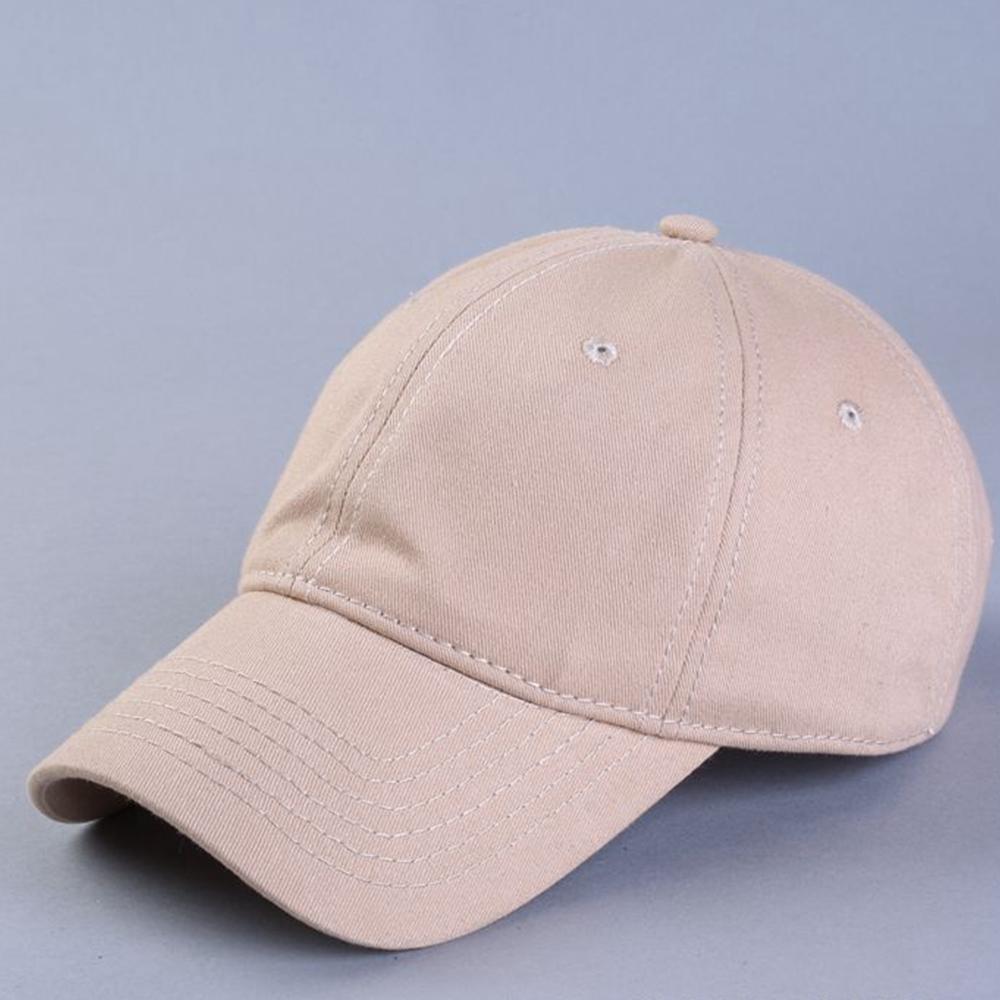 Wholesale Oversize Baseball Caps 100% Cotton Summer Sports Sun Hats for Women Men Big Head Plain Large Snapback Cap Unisex