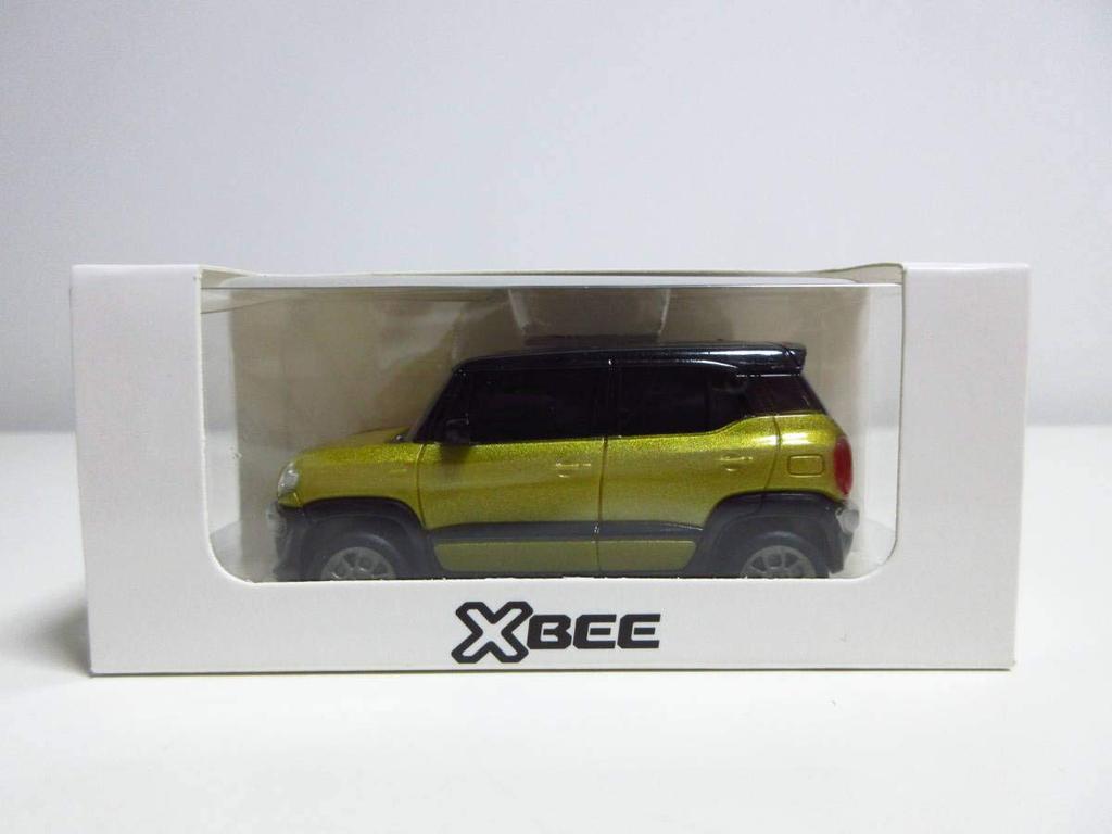 Suzuki XBEE Новая модель Эксклюзив от дилера Машинка на пружине Миниатюрная машинка Rush Yellow Metallic x Black Не для продажи