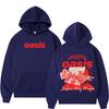 Oasis Band Logo Rock Band Harajuku Print Hoodie Men Fashion Long Sleeve Pullovers Oversized Loose Hip-hop Sportswear Gift Fans