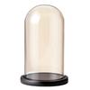 Eternal Flower Glass Dome: Modern Home Decor with Preserved Flowers and Handcrafted Figurine