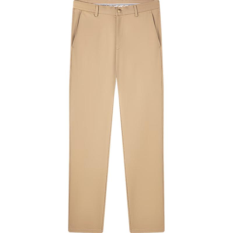 Мужские эластичные брюки прямого кроя в стиле business casual от Qipai