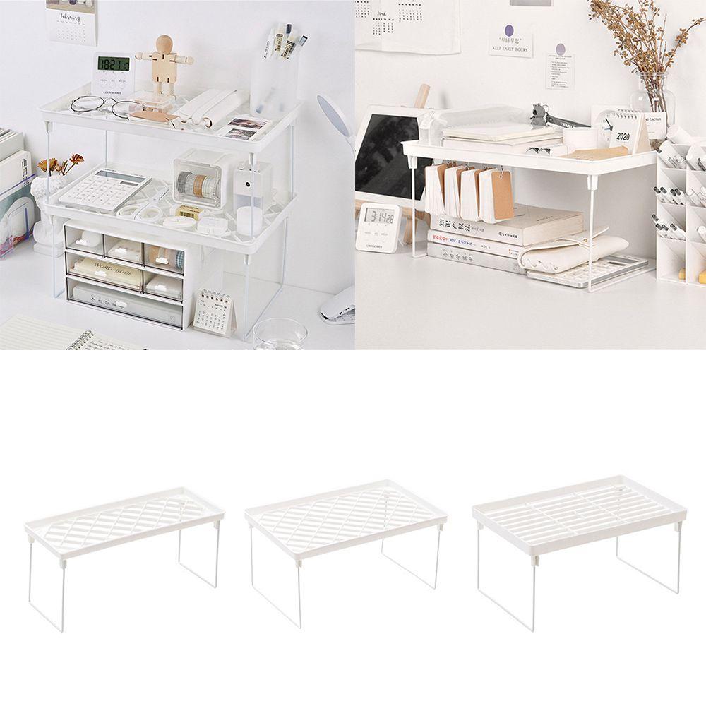 Kitchen Multifunctional Space Saving Shelf Makeup Organizer Desktop Storage Holder Storage Rack