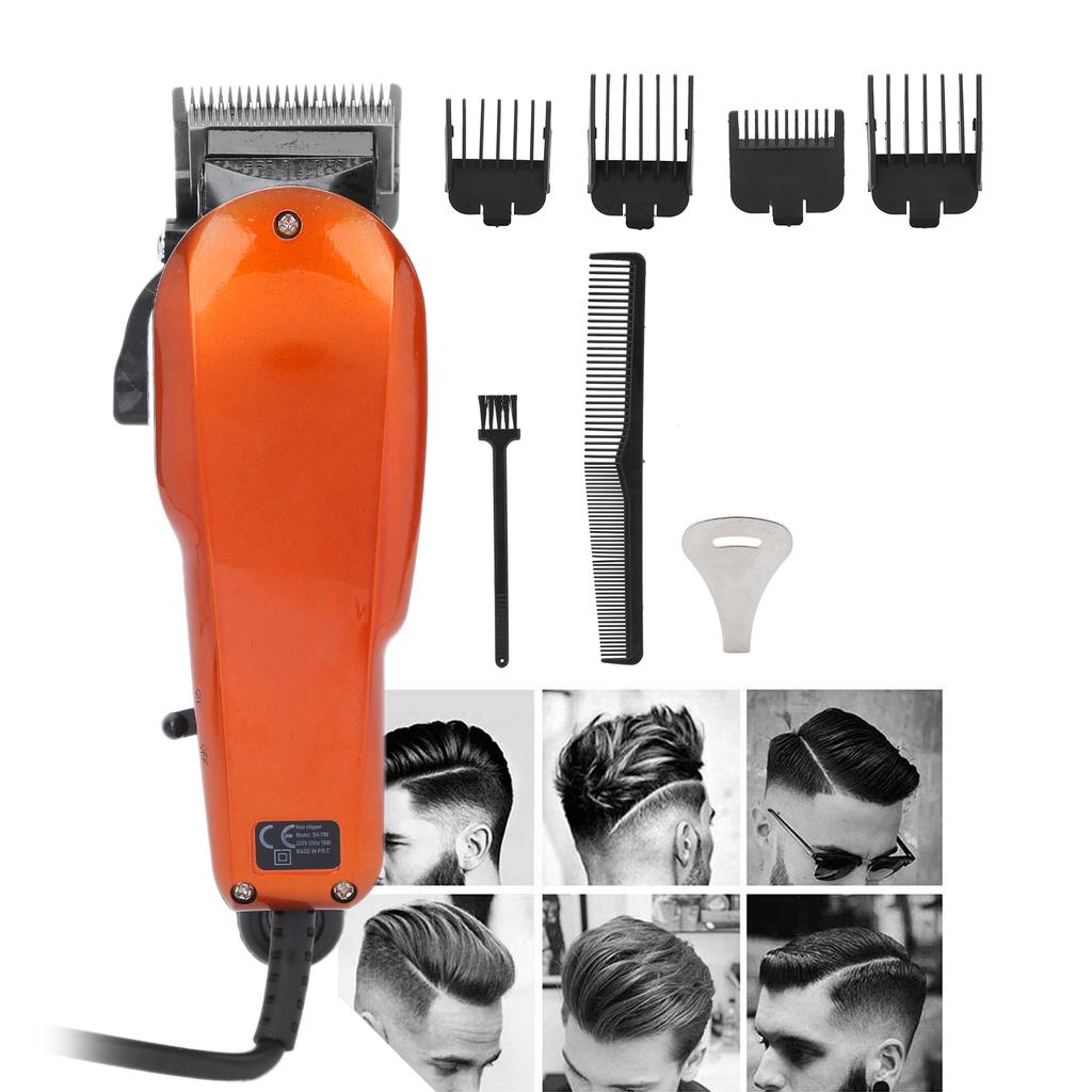 Профессиональная машинка для стрижки волос, набор для домашней стрижки, электрическая машинка для стрижки волос, вилка европейского стандарта 220‑2