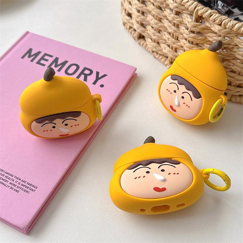 Cartoon gourd Dumby for AirPods 1 generation protective cover second generation 1 generation pro1 apple bluetooth headset soft case