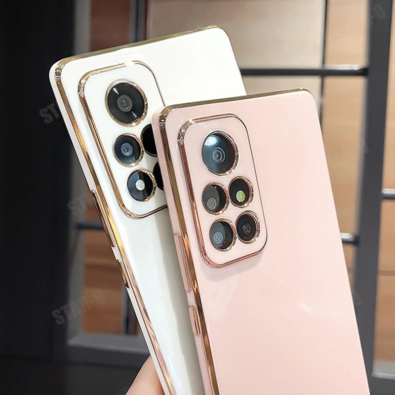 Роскошный чехол-держатель с кольцом для телефона Xiaomi Redmi Note 10 5G Note10 Pro Max 10s 10pro, мягкая силиконовая задняя крышка с подставкой