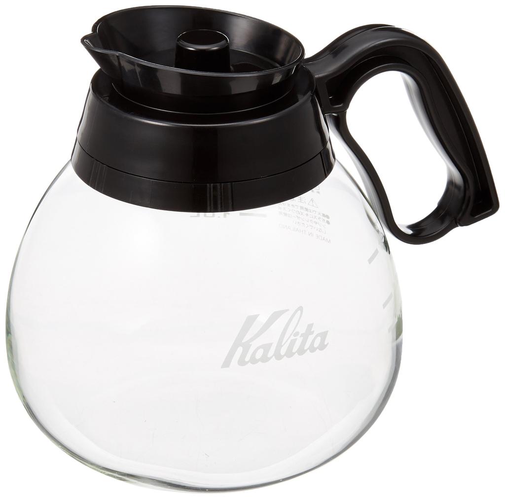 Kalita Coffee Decanter Heat Resistant Glass Black 1.8L #32003