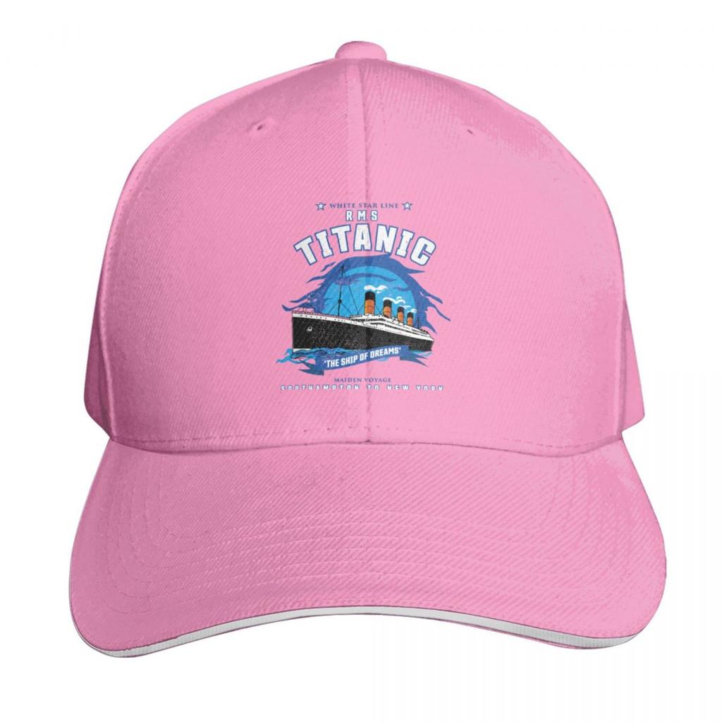 White Star Line Rms Titanic The Ship Of Dreams Boys Kids Gift Baseball Cap Men Women Casual Summer Sport Sun Cap