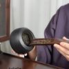 Деревянная чайная ложка с длинной ручкой, черпачки для чая, чайная ложка, аксессуары для чайной посуды, чайная лопатка, деревянный материал для дома, чайной комнаты, офиса