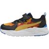 Hot Wheels x PUMA Trinity Lite Детские Черно-Оранжевые Низкие Повседневные Кроссовки 401407-01