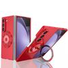 Magnetic Case For Samsung Z Fold 8 Fold 8Ultra Fold 7 6 5 4 PC Cover Built-in N52 magnet Aluminum Rotation Bracket Shockproof