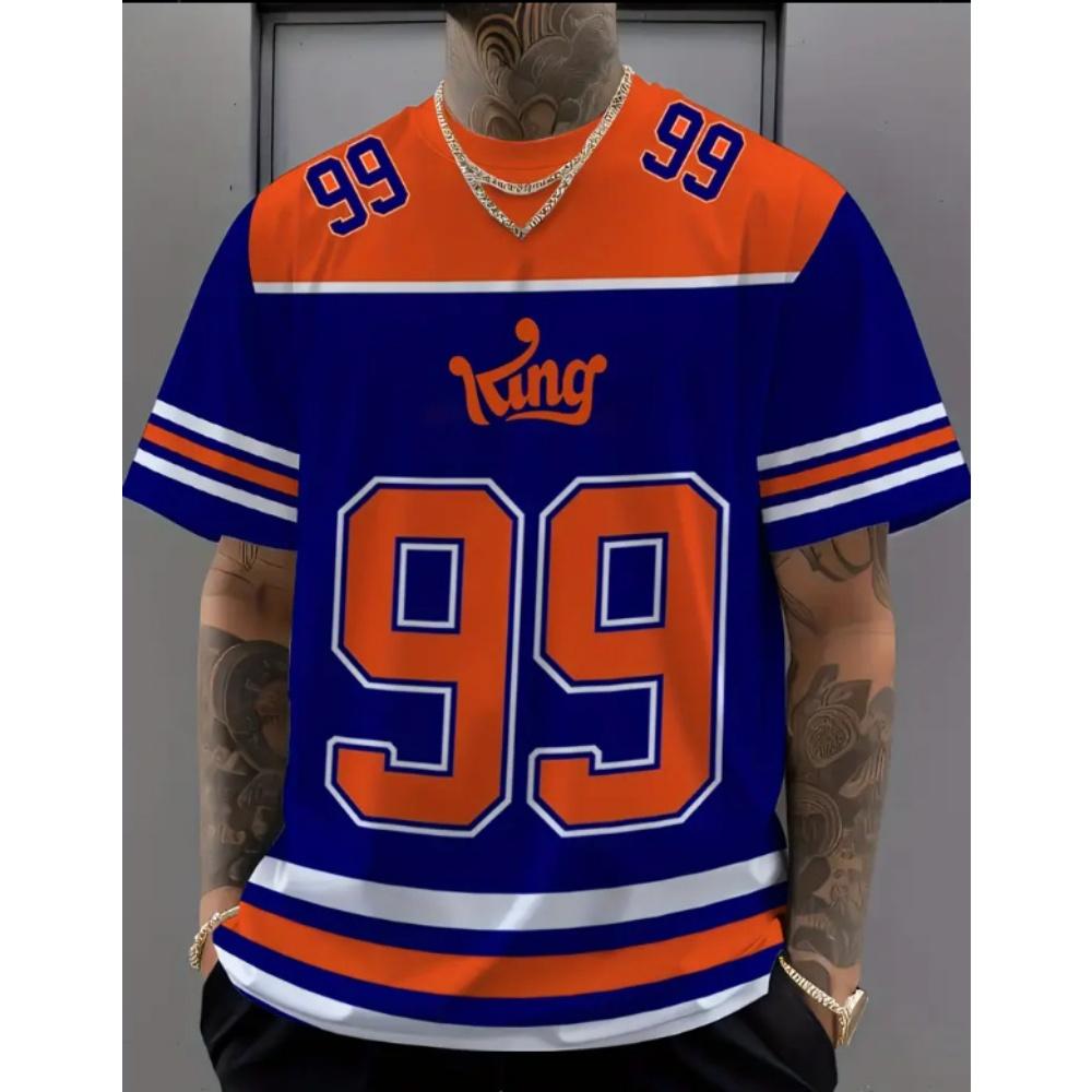 2025 Summer New Men's Casual T-Shirt Features 3D Letter Printing and Quick-Drying Sport Oversize Polyester Fiber Men's Clothing
