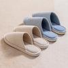 Style Cotton Slippers For Home Indoor Non Slip Soft Bottom Warm Footwear For Adults