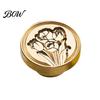 Envelope Sealing Stamp Wax Seal Stamp, Vintage Plant Pattern Head, Durable Journal Decoration Copper Head Replacement, for And Greeting Cards