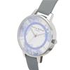 Авторизованный дилер Часы Olivia Burton OB16TP02 Чайная вечеринка Деми Фарфоровый принт Цвет меловой синий Серебристый [OLIVIA BURTON] Женские и