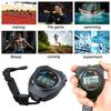Running Counter Timer Digital Stopwatch LCD Sports Stopwatch Chronograph Stop Watch Training Timer