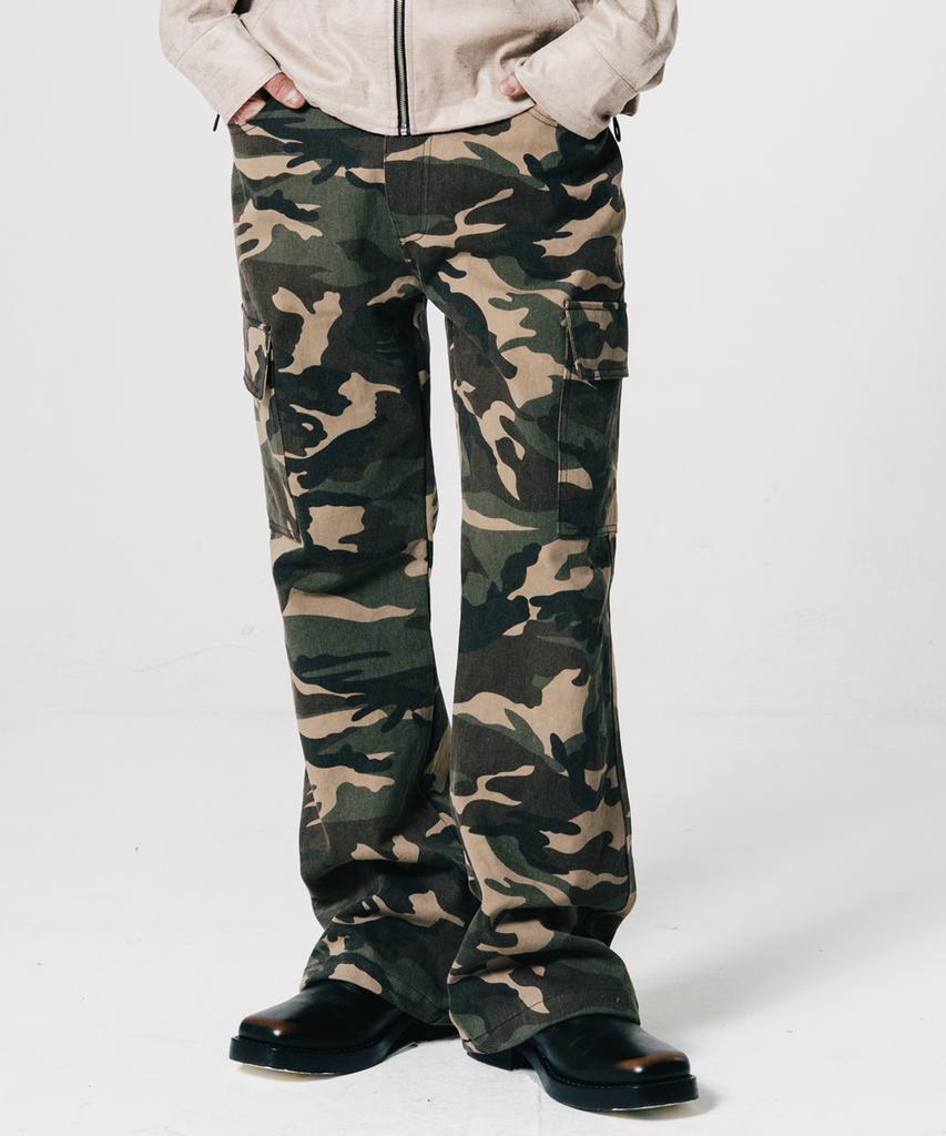 Брюки-карго VASTIC Bootcut Камуфляж_Бежевый