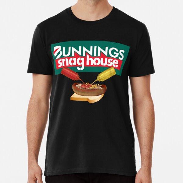 Bunnings Snaghouse Premium T-Shirt S To 5XL Made In the AU/USA T-Shirt
