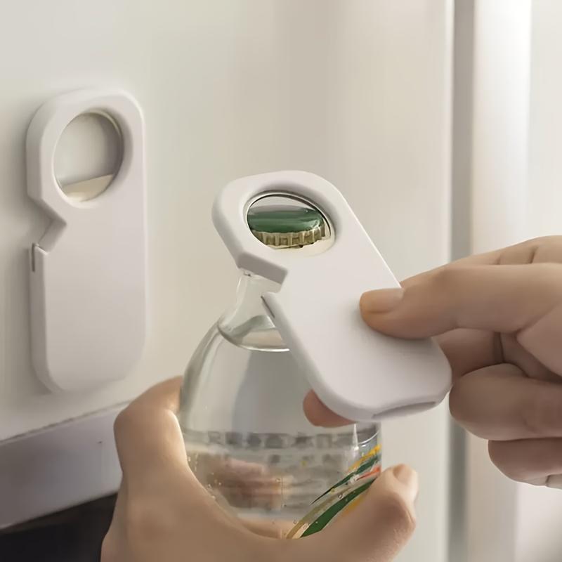 1PC Magnetic Bottle Opener Refrigerator Sticker Beer Screwdriver Open Cap Soda Bottle Opener Household Wine Screwdriver Beverage Bottle Opener