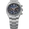 Мужские солнечные радиоуправляемые часы Seiko ASTRON HAD001J Синий Розовое золото Титановый корпус Хронограф Мировое время Календарь даты