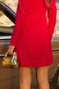 Biljana - trapeze mini dress with viscose