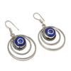 Lapis Lazuli Gemstone Handmade Jewelry Earring 1.97" N3G86