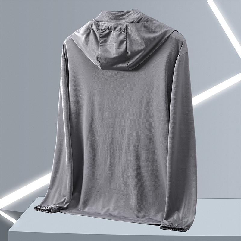 Plus Size 5XL-13XL Summer Coat Men Hooded Breathable Windbreaker Summer Sun Protection Jackets Oversize Men Clothing