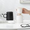 Tianview 375ML Ceramic Cup Office Tea Cup Ceramic Mug Liner Filter High Temperature Tea Set Gift Boxed