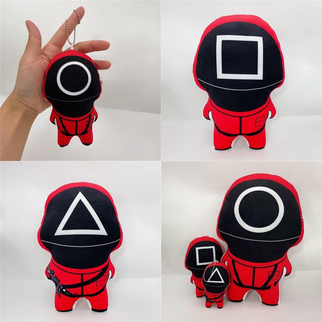 Очаровательная плюшевая игрушка «Игра в кальмара» с уникальным модным дизайном для детей и взрослых