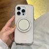 Модный Макарон Милый Цвет Магнитный Чехол для Телефона для iPhone 16 Pro 15 14 17 Pro Max Задняя Крышка с Подставкой Держателем Чехлы для Magsafe
